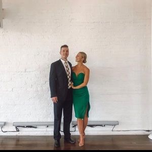 By the way. from Revolve green dress XS